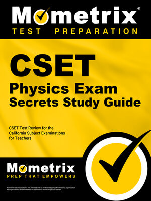 cover image of CSET Physics Exam Secrets Study Guide